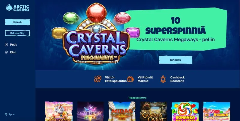 Spill inn i den nordligste casinohallen i Norge på Arctic Casino - oversikt