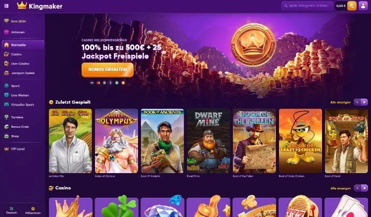Best kingmaker casino download in Germany