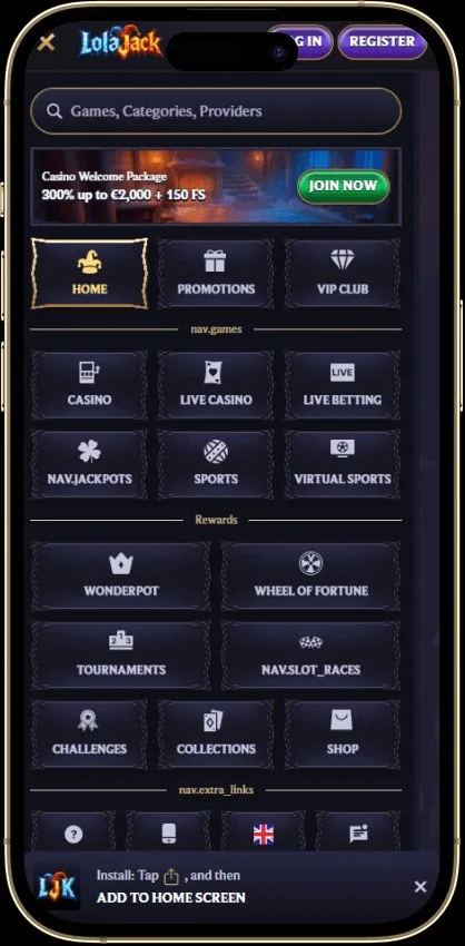 Lolajack login - Experience the Thrill of Lolajack Casino in UK with Exclusive Bonuses
